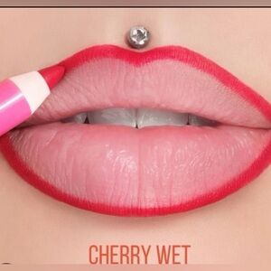Cherry Wet, NIB JEFFREE Star Velour Lip Liner, Matte Finish